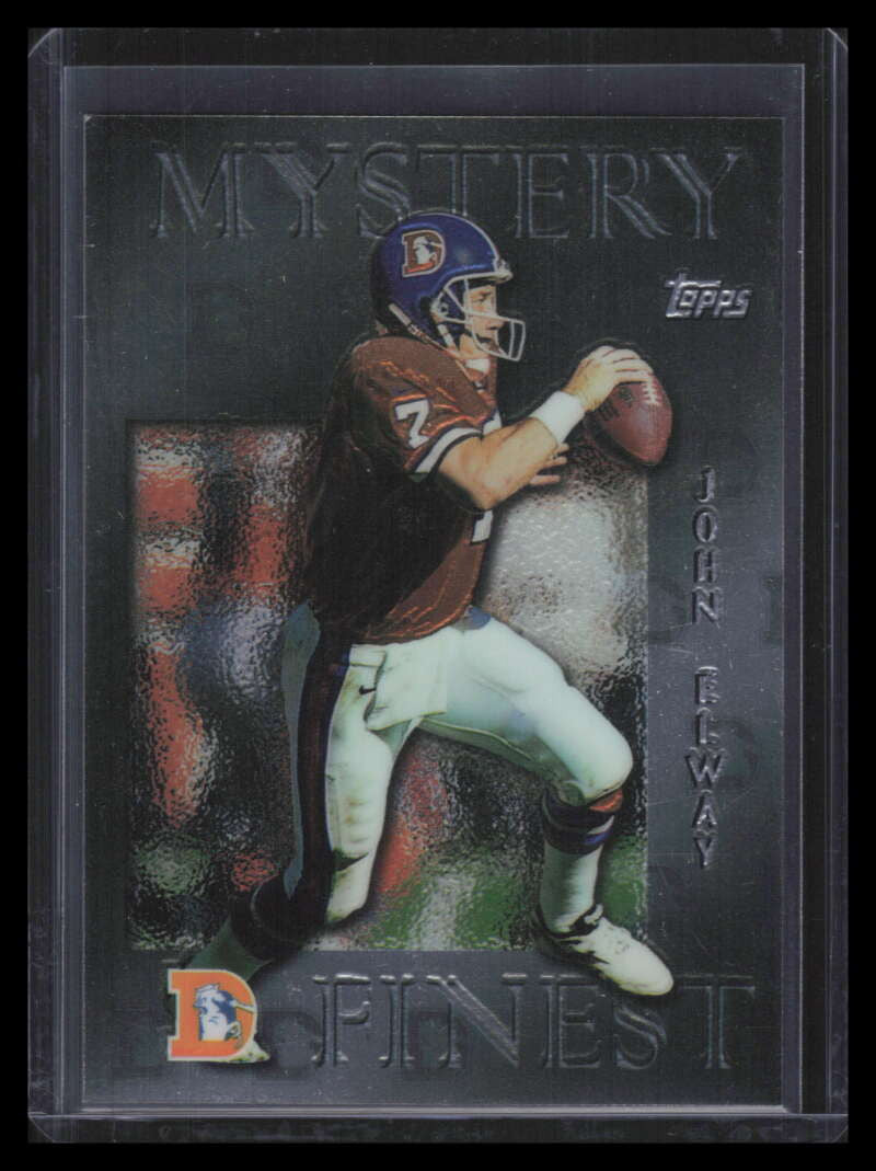 1997 Topps Mystery Finest Silver m10 John Elway