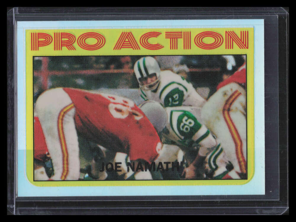 1996 Stadium Club Namath Finest Refractor 9 Joe Namath IA 1972 Pro Action 153620