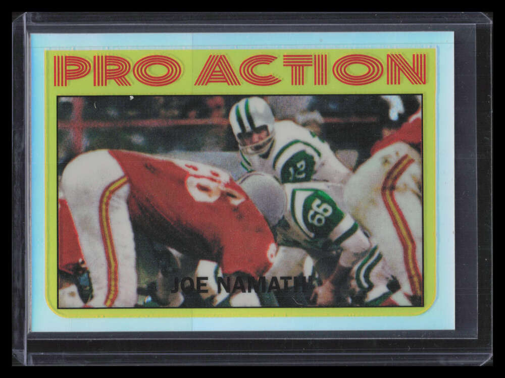 1996 Stadium Club Namath Finest Refractor 9 Joe Namath IA 1972 Pro Action 153621