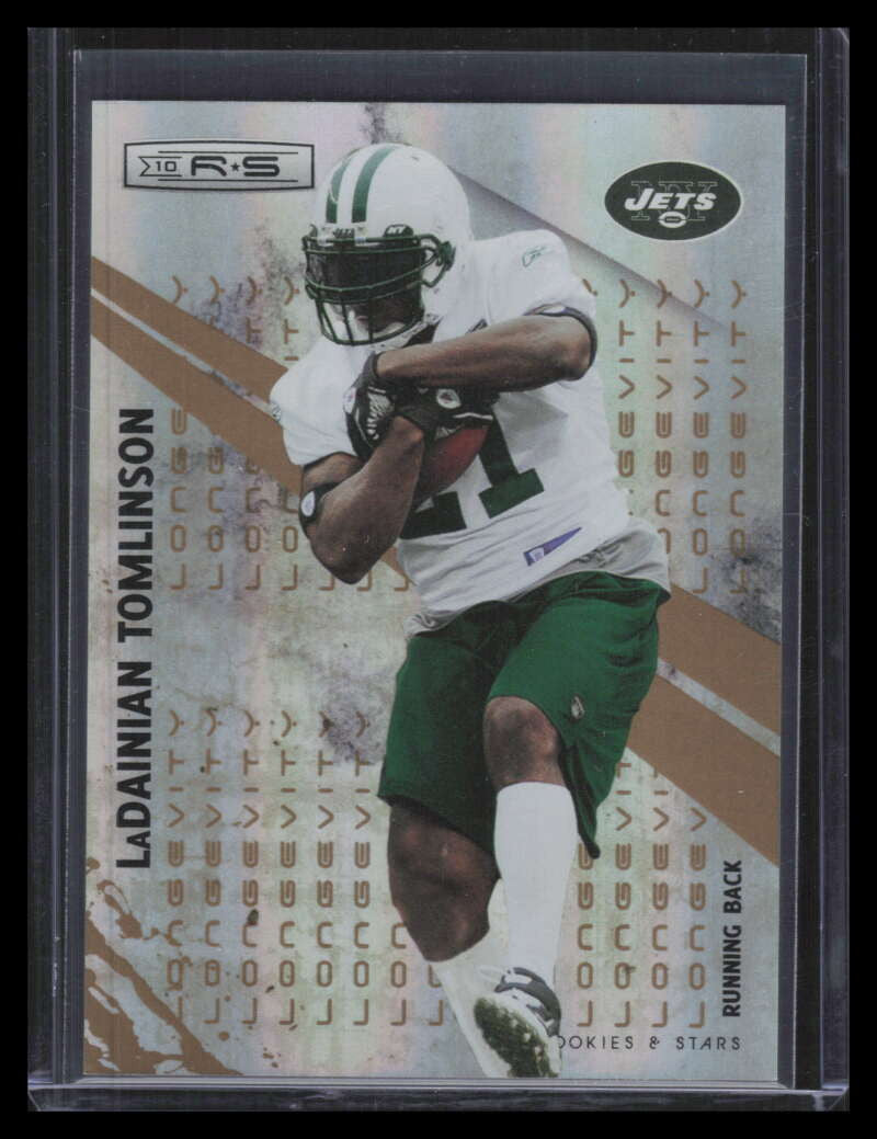 2010 Rookies and Stars Longevity Parallel Gold 102 LaDainian Tomlinson 3/49