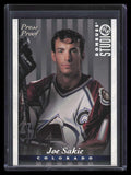1997-98 Studio Press Proofs Silver 13 Joe Sakic /1000