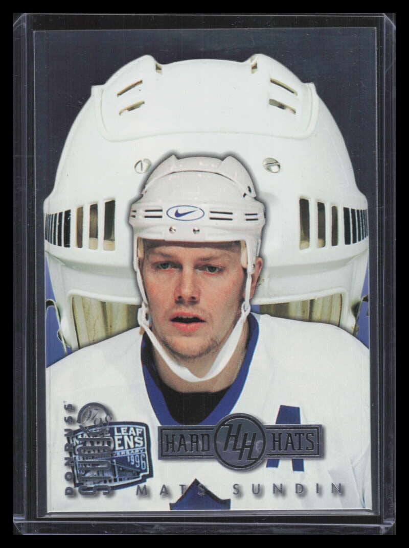 1997-98 Studio Hard Hats 24 Mats Sundin 2723/3000