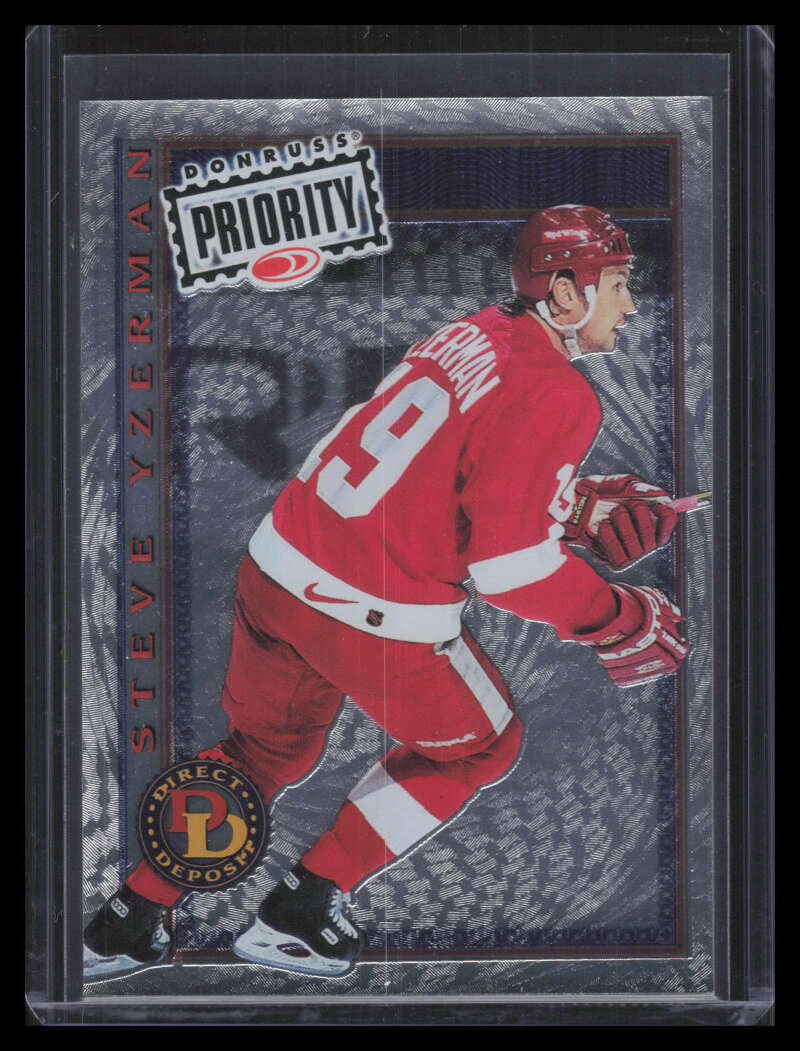 1997-98 Donruss Priority Direct Deposit 2 Steve Yzerman 942/3000