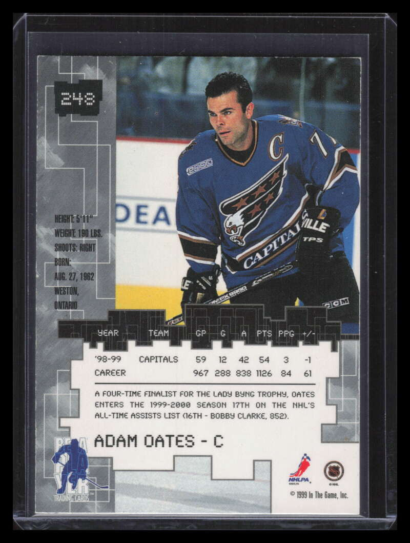 1999-00 BAP Millennium All-Star Fantasy Emerald 248 Adam Oates 19/25
