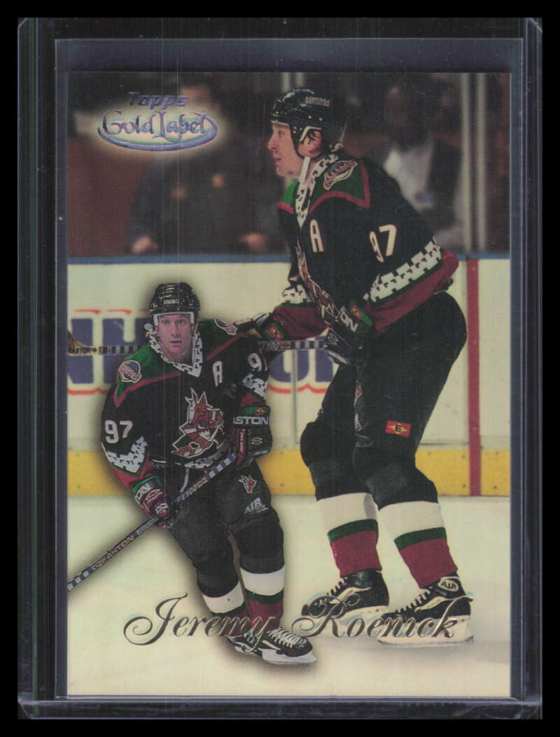 1998-99 Topps Gold Label Class 1 Black 84 Jeremy Roenick