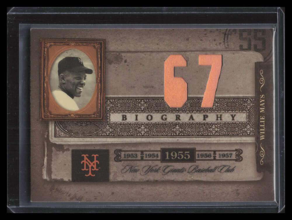 2005 Biography Willie Mays HR 67 Willie Mays