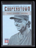 2015 Panini Cooperstown Etched in Cooperstown Holo Silver 56 Randy Johnson 4/25