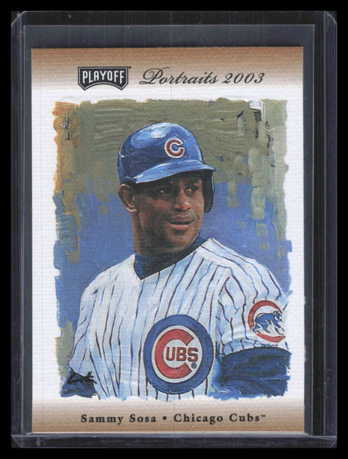 2003 Playoff Portraits Bronze 40 Sammy Sosa 95/100