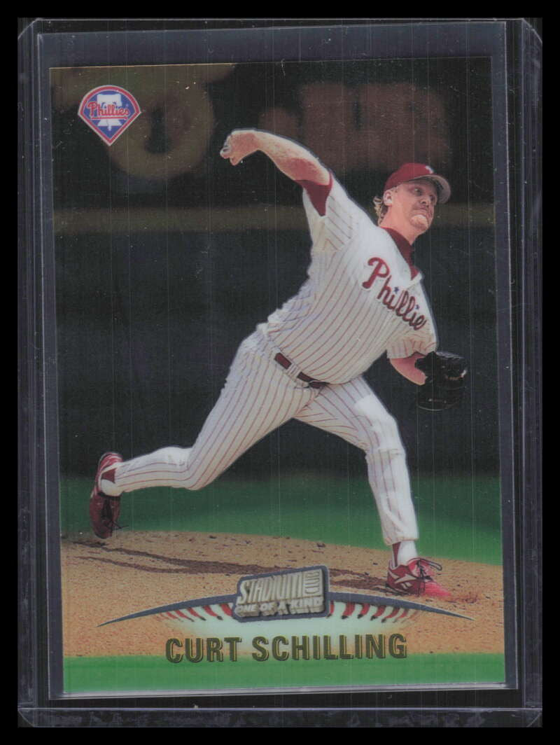 1999 Stadium Club One of a Kind 180 Curt Schilling 114/150