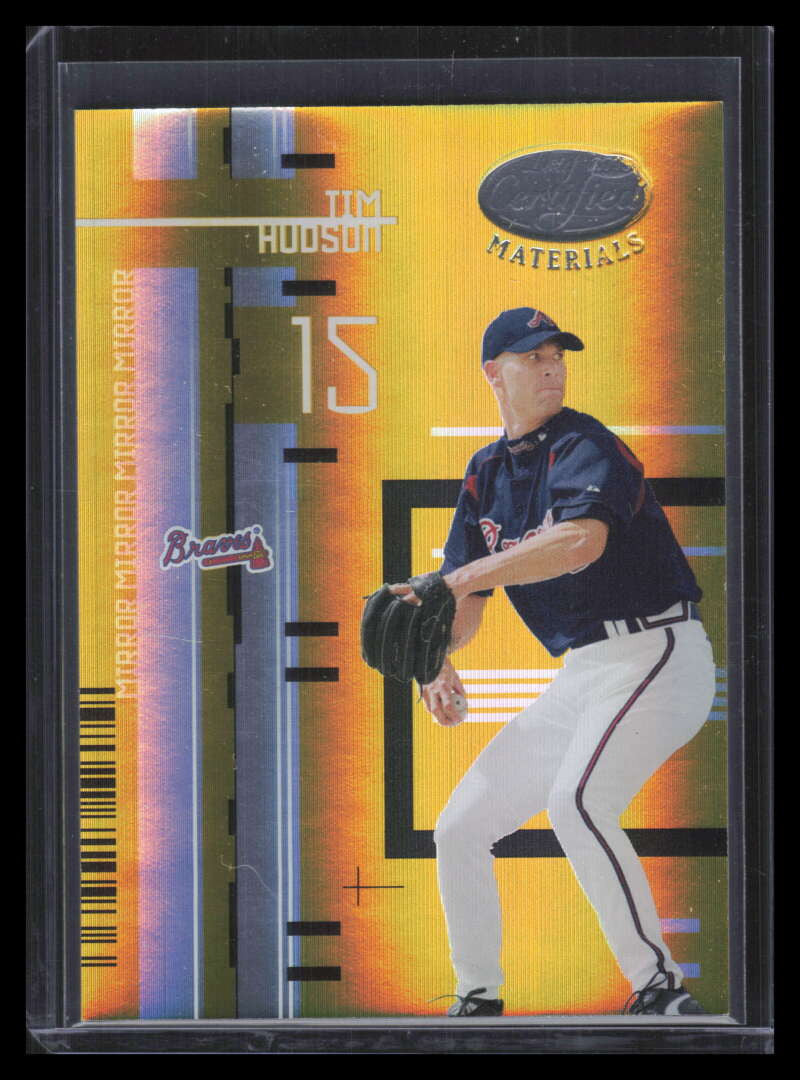 2005 Leaf Certified Materials Mirror Gold 140 Tim Hudson 24/25