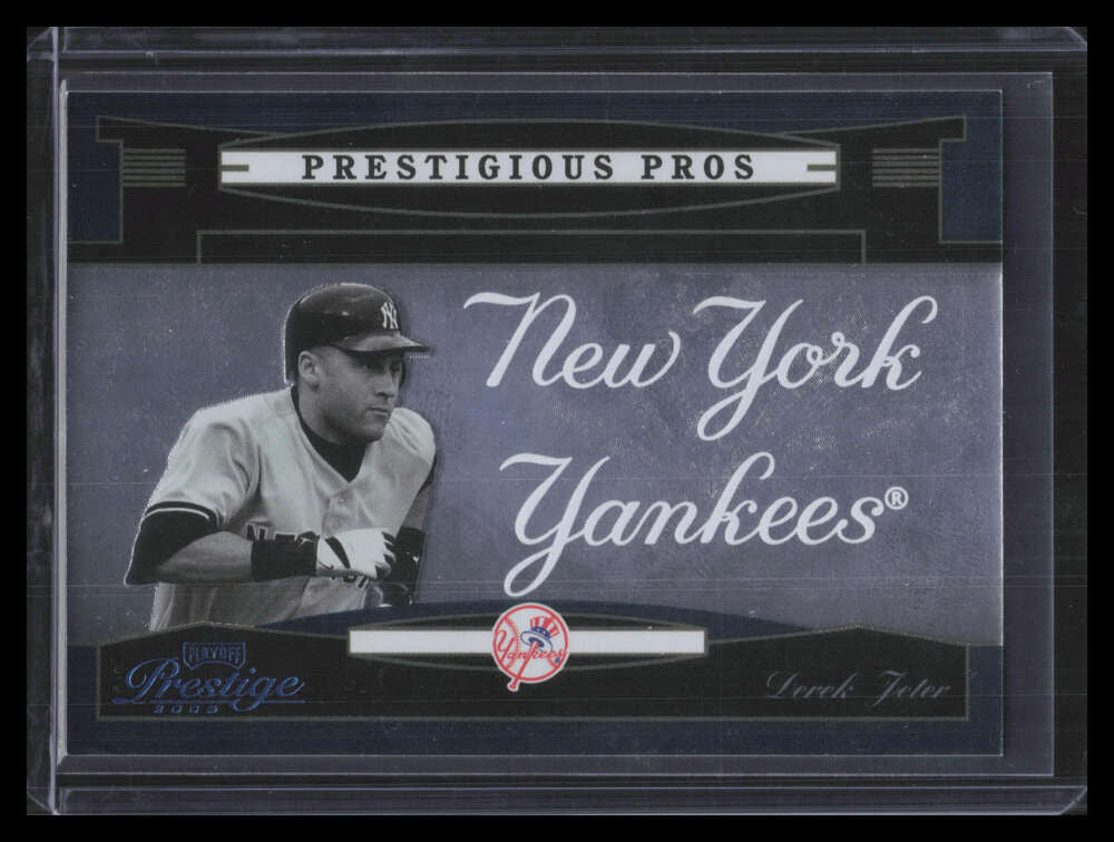 2005 Playoff Prestige Prestigious Pros Green pp2 Derek Jeter 164/350