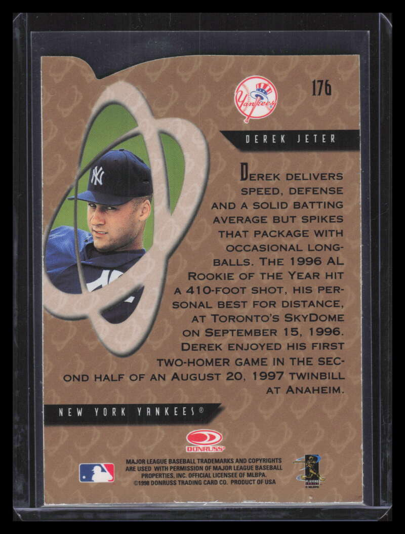 1998 Donruss Preferred Seating 176 Derek Jeter PP GS Preferred Power