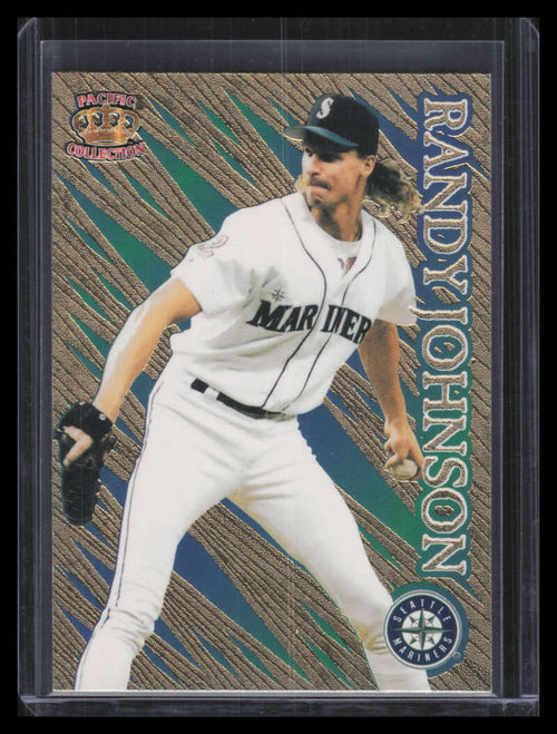 1996 Pacific Prisms Gold p132 Randy Johnson 153891