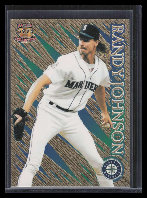 1996 Pacific Prisms Gold p132 Randy Johnson 153893