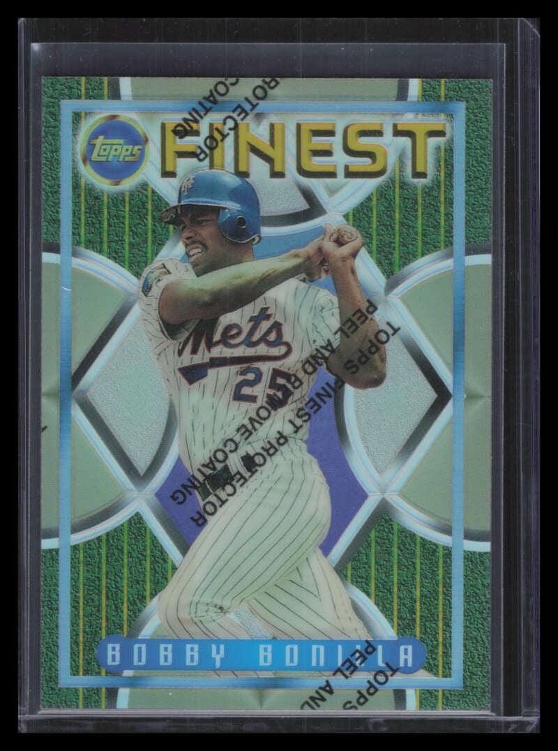 SOLD 178861 1995 Finest Refractor 104 Bobby Bonilla