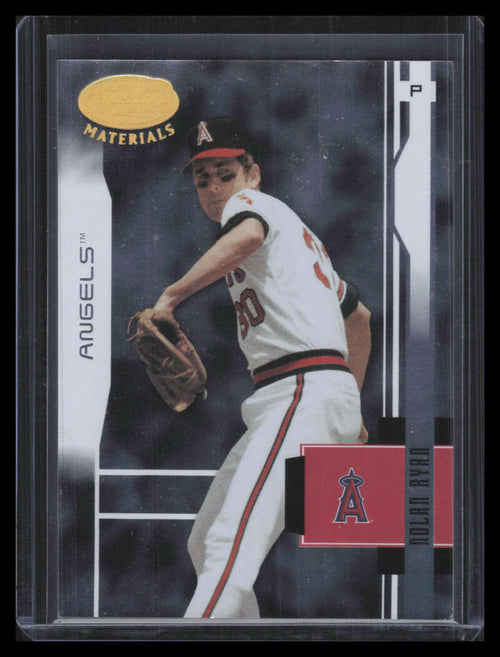 2003 Leaf Certified Materials Beckett Samples 4 Nolan Ryan Angels Promo 153922