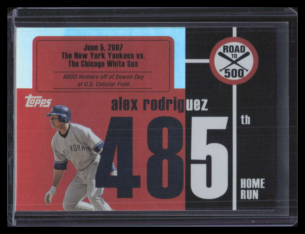 2007 Topps Alex Rodriguez Road to 500 arhr485 Alex Rodriguez Topps '52 153931