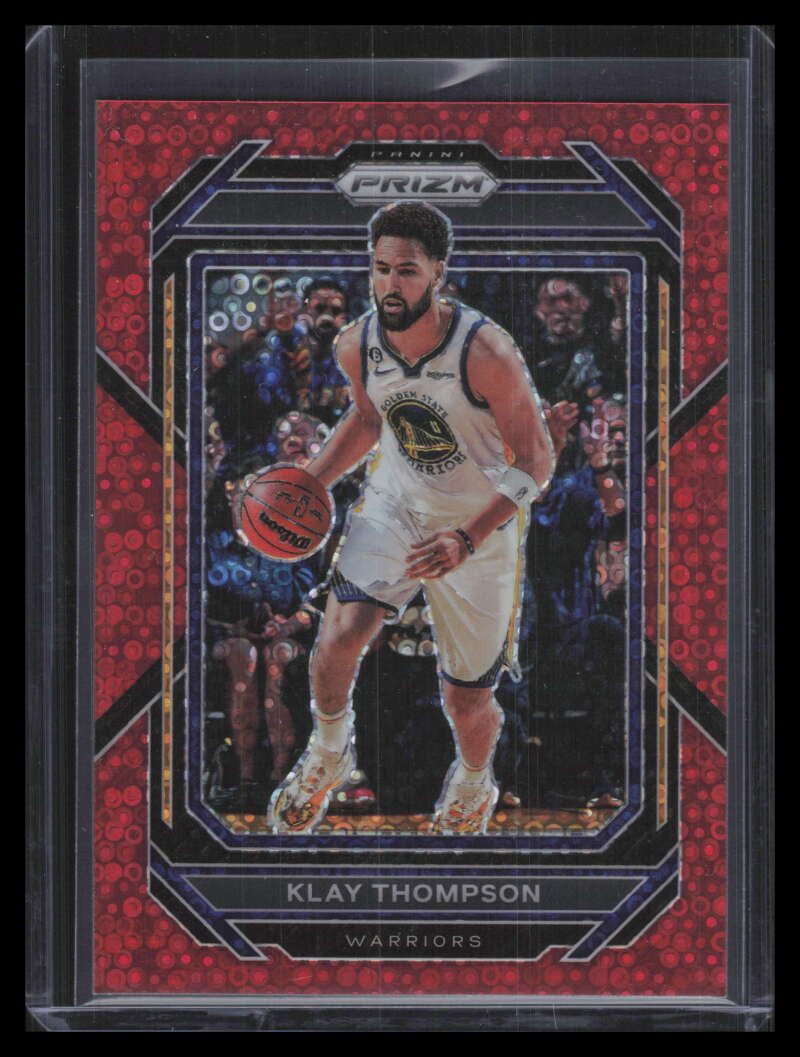 2022-23 Panini Prizm Prizms Fast Break Refractor 115 Klay Thompson 25/100