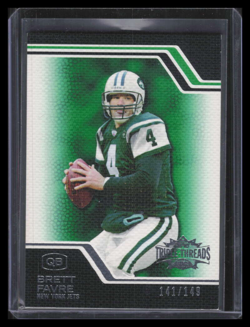 2008 Topps Triple Threads Emerald 91 Brett Favre 141/149