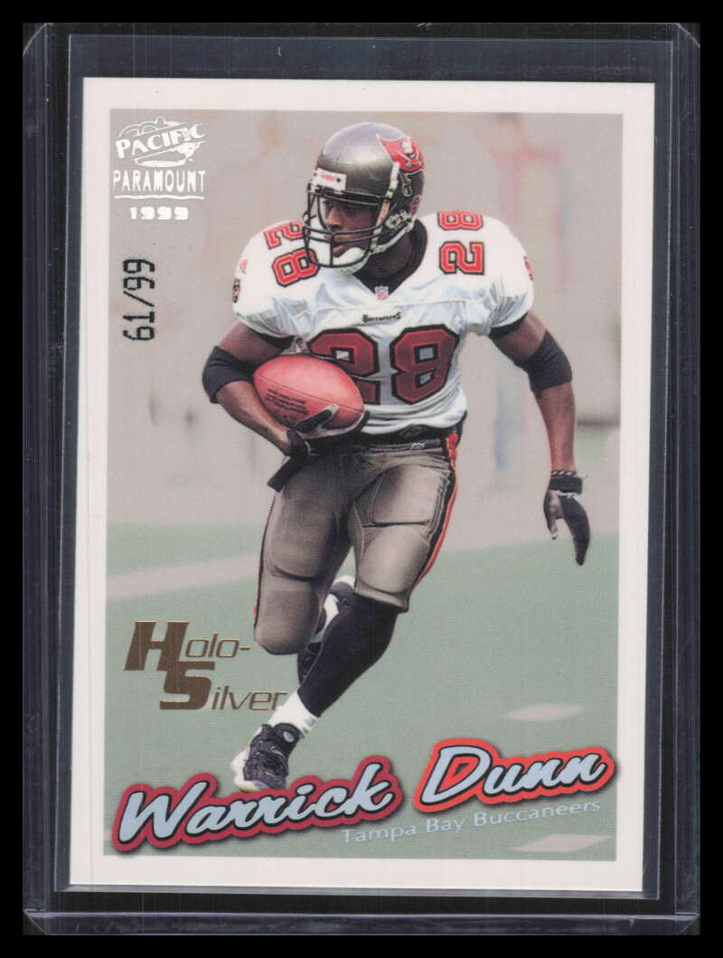 1999 Paramount HoloSilver 229 Warrick Dunn 61/99