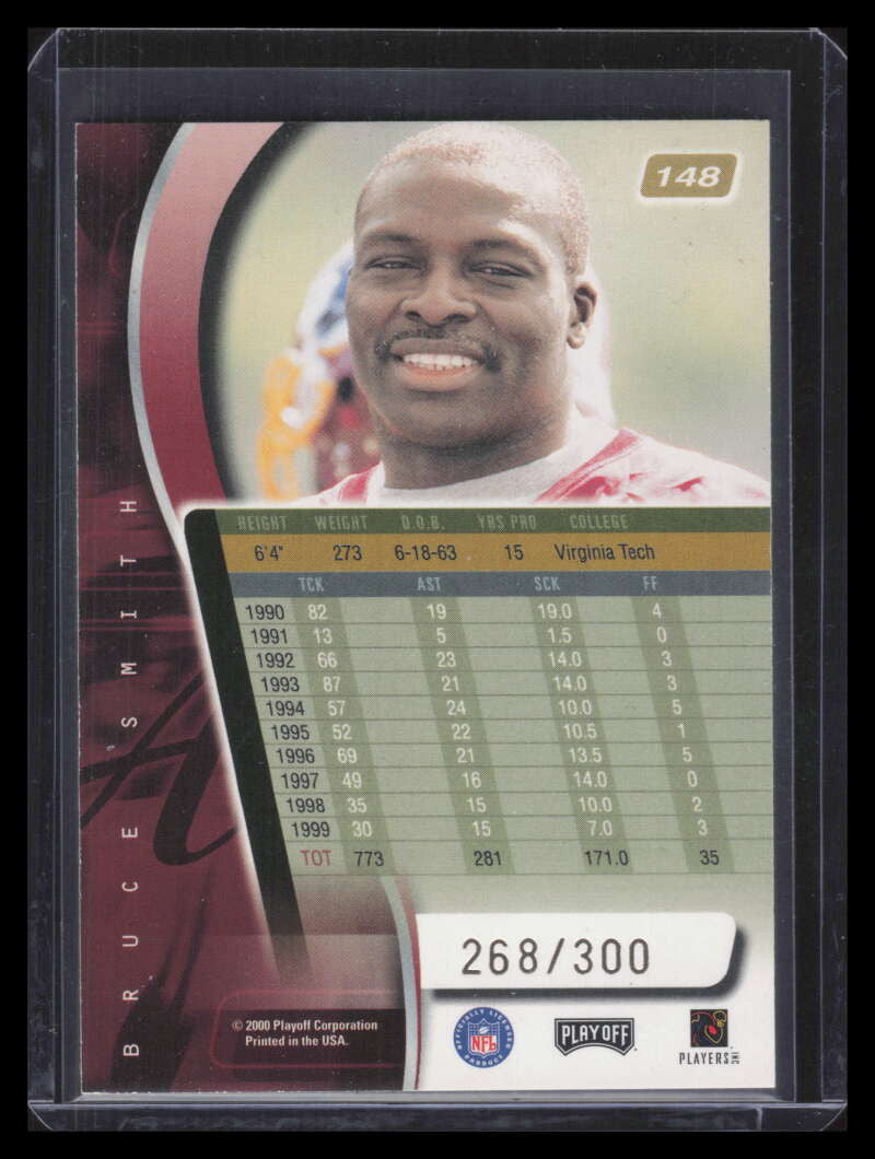 2000 Absolute Coaches Honors 148 Bruce Smith 268/300