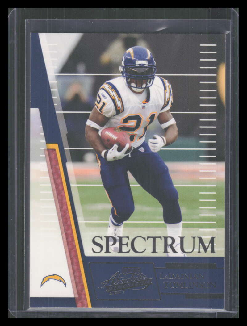 2007 Absolute Memorabilia Spectrum Silver Retail 147 LaDainian Tomlinson 70/100