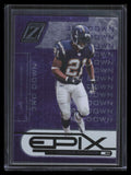 2005 Zenith Epix Purple 3rd Down 19 LaDainian Tomlinson 110/150