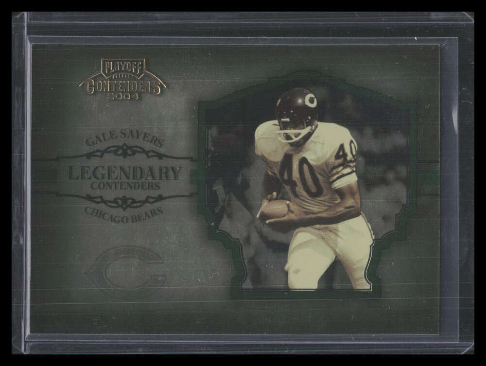 2004 Playoff Contenders Legendary Contenders Green lc3 Gale Sayers 26/100