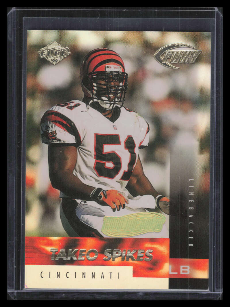 1999 Collector's Edge Fury HoloGold 131 Takeo Spikes 26/50