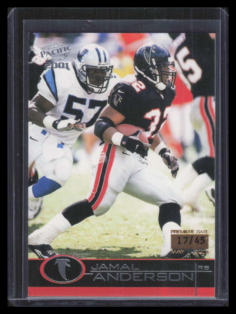 2001 Pacific Premiere Date 15 Jamal Anderson 17/45