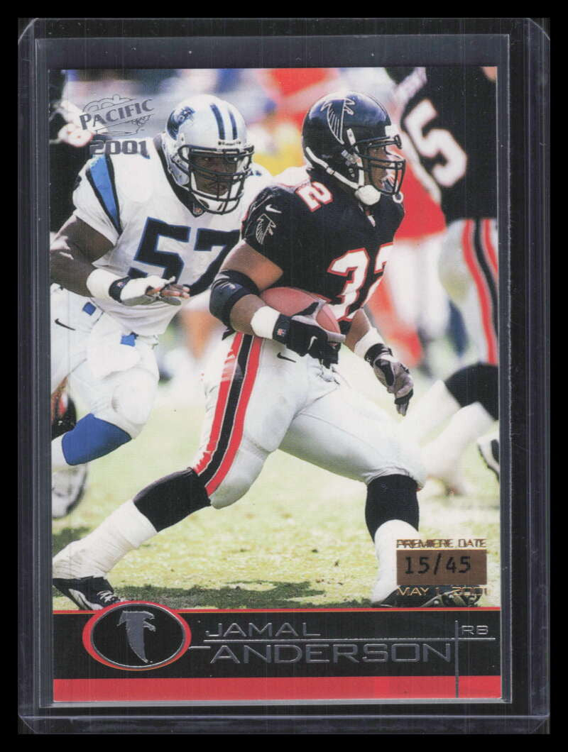 2001 Pacific Premiere Date 15 Jamal Anderson 15/45