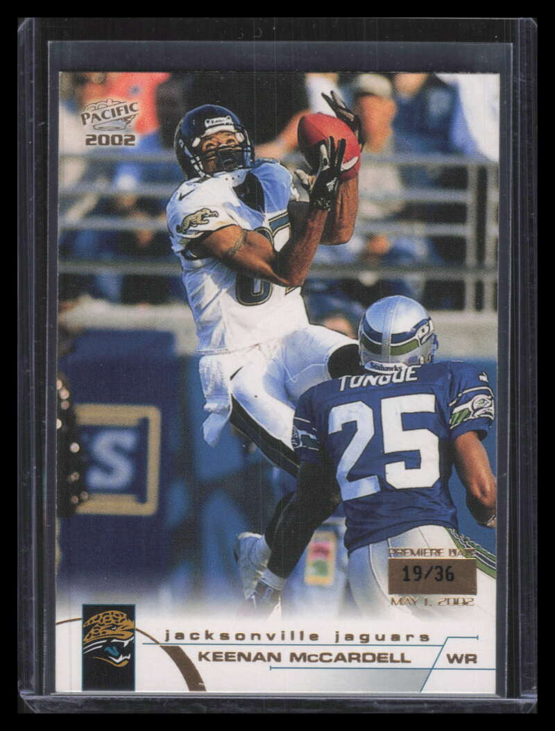 2002 Pacific Premiere Date 210 Keenan McCardell 19/36