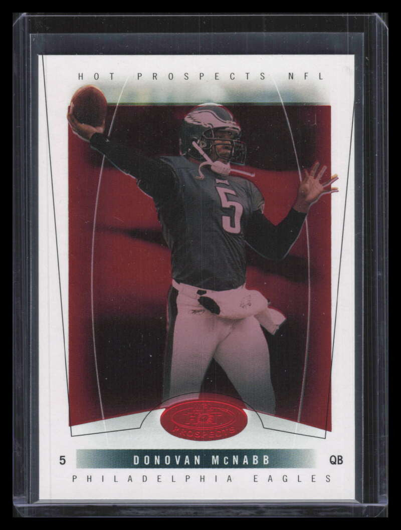 2004 Hot Prospects Red Hot 1 Donovan McNabb 42/50