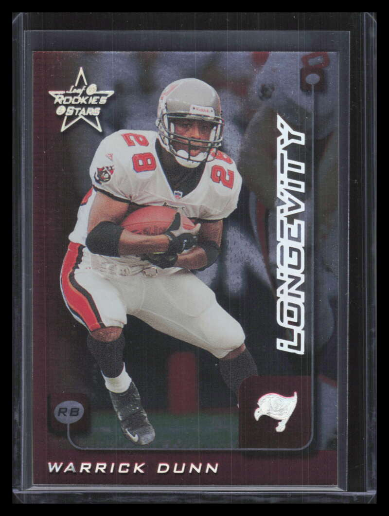 1999 Leaf Rookies and Stars Longevity 186 Warrick Dunn 44/50