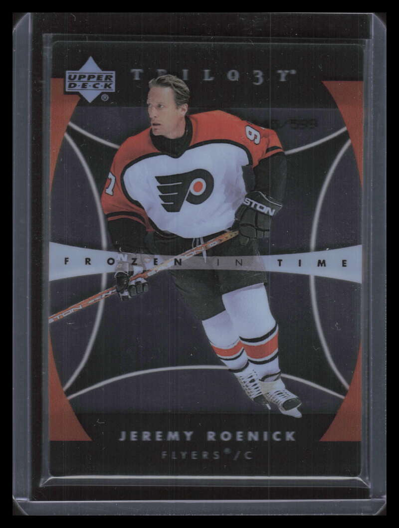 2005-06 Upper Deck Trilogy 121 Jeremy Roenick FIT 145/599 Frozen in Time