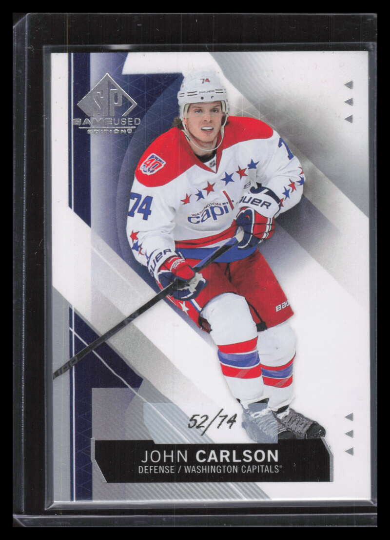 2015-19 SP Game Used 19 John Carlson 52/74
