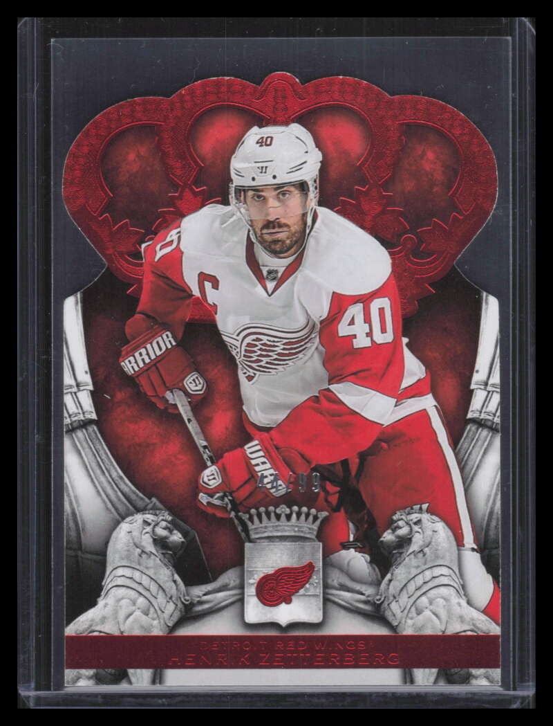 2013-14 Crown Royale Red 44 Henrik Zetterberg 44/99