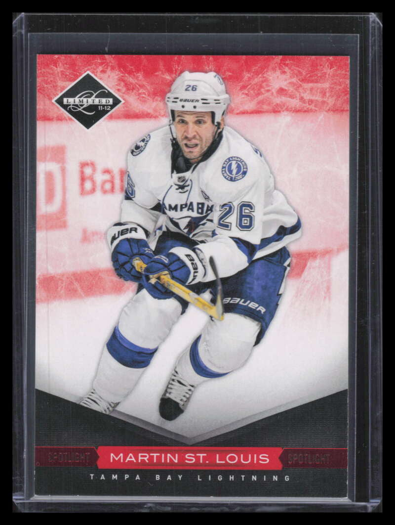 2011-12 Limited Ruby Spotlight 52 Martin St. Louis 5/49