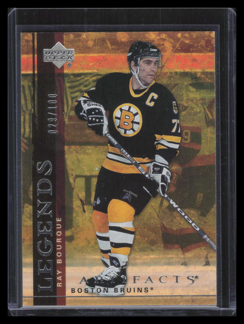 2007-08 Artifacts Silver 107 Ray Bourque 29/100 Legends