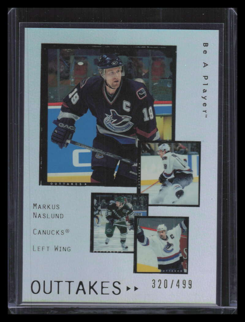 2005-06 Be A Player Outtakes ot48 Markus Naslund 320/499
