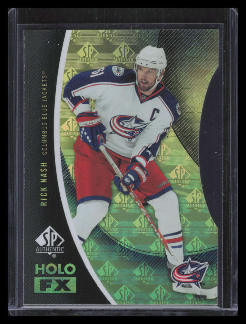 2010-11 SP Authentic Holoview FX Die Cuts fx5 Rick Nash