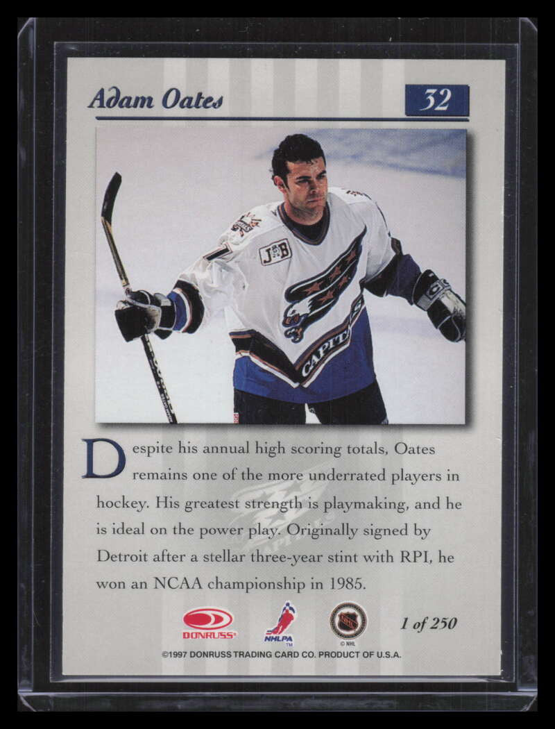 1997-98 Studio Press Proofs Gold 32 Adam Oates /250