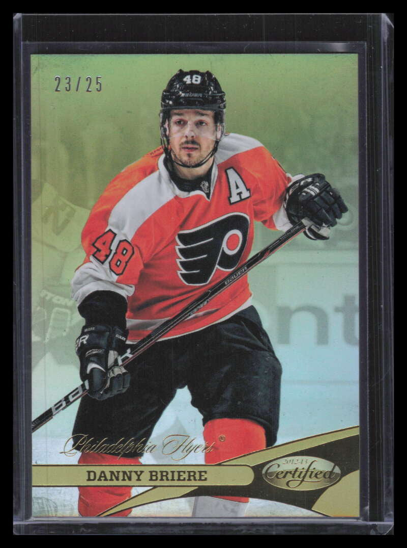 2012-13 Certified Mirror Gold 48 Danny Briere 23/25