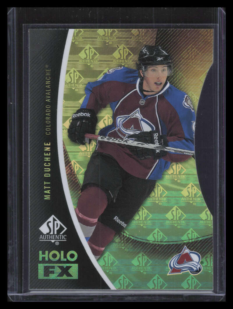 2010-11 SP Authentic Holoview FX Die Cuts fx30 Matt Duchene