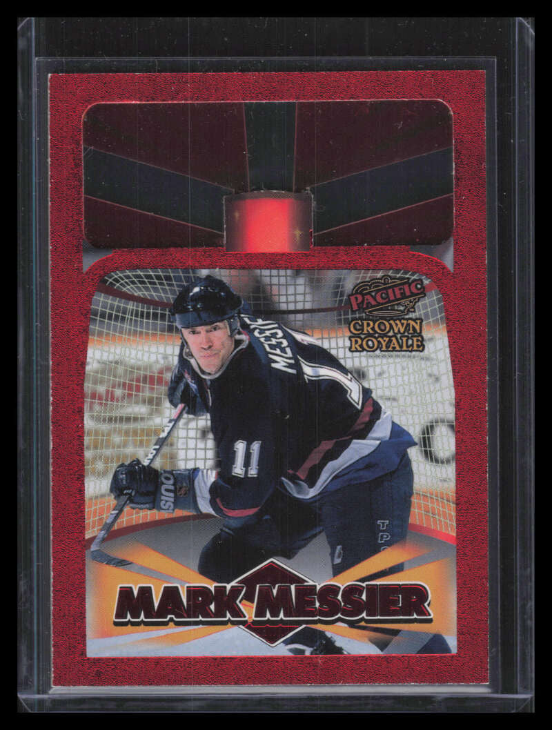 1997-98 Crown Royale Lamplighters Cel-Fusion Die-Cuts 20 Mark Messier