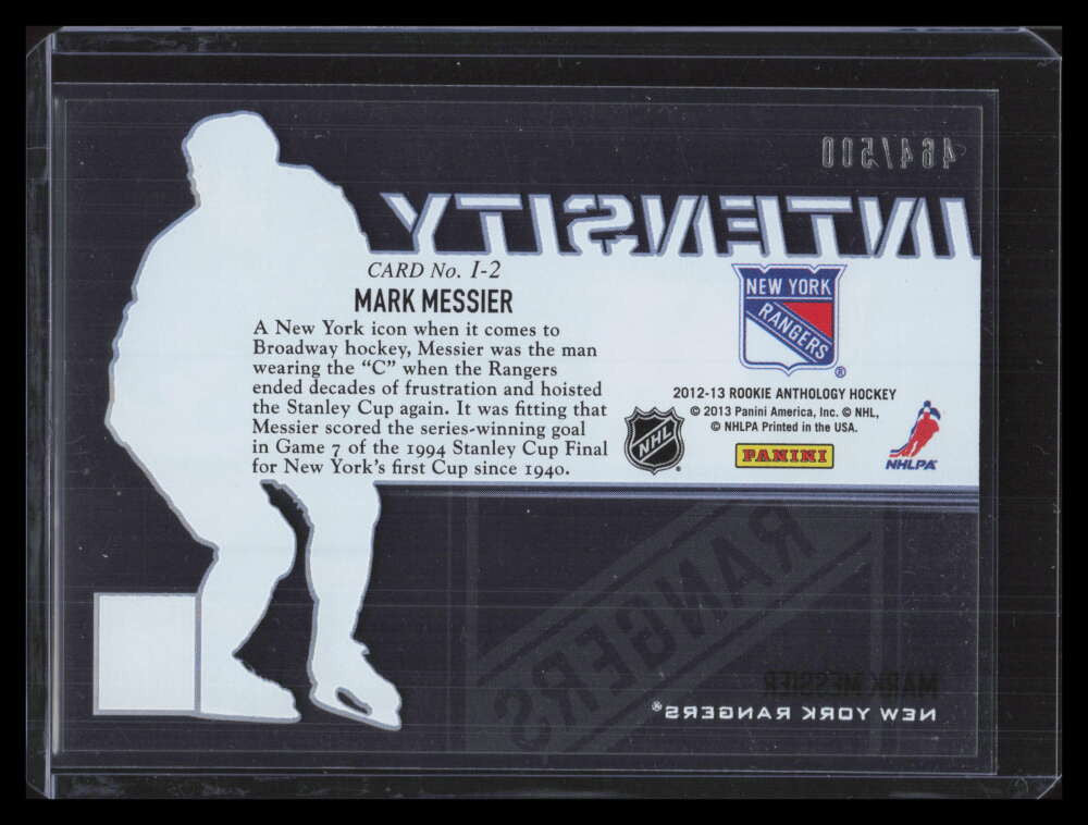 2012-13 Elite Intensity 2 Mark Messier 464/500