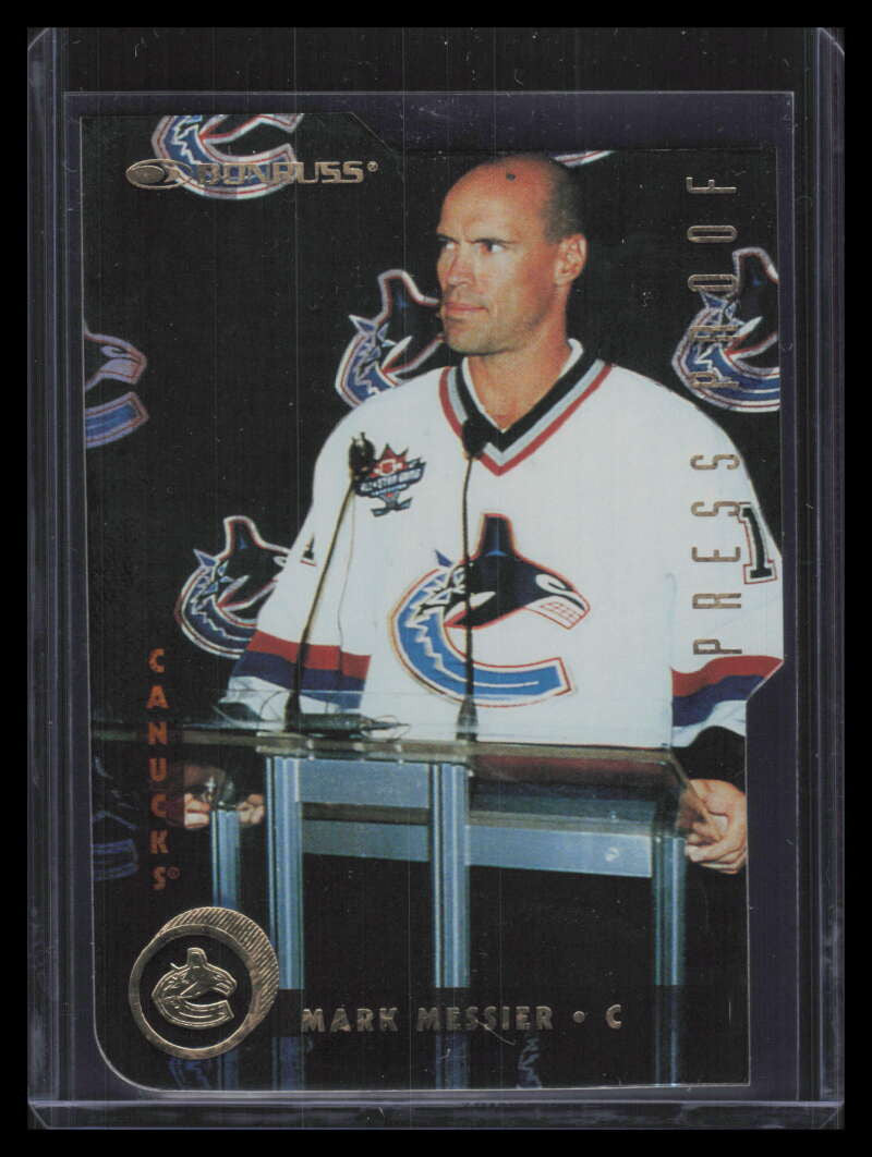 1997-98 Donruss Press Proofs Gold 4 Mark Messier /500