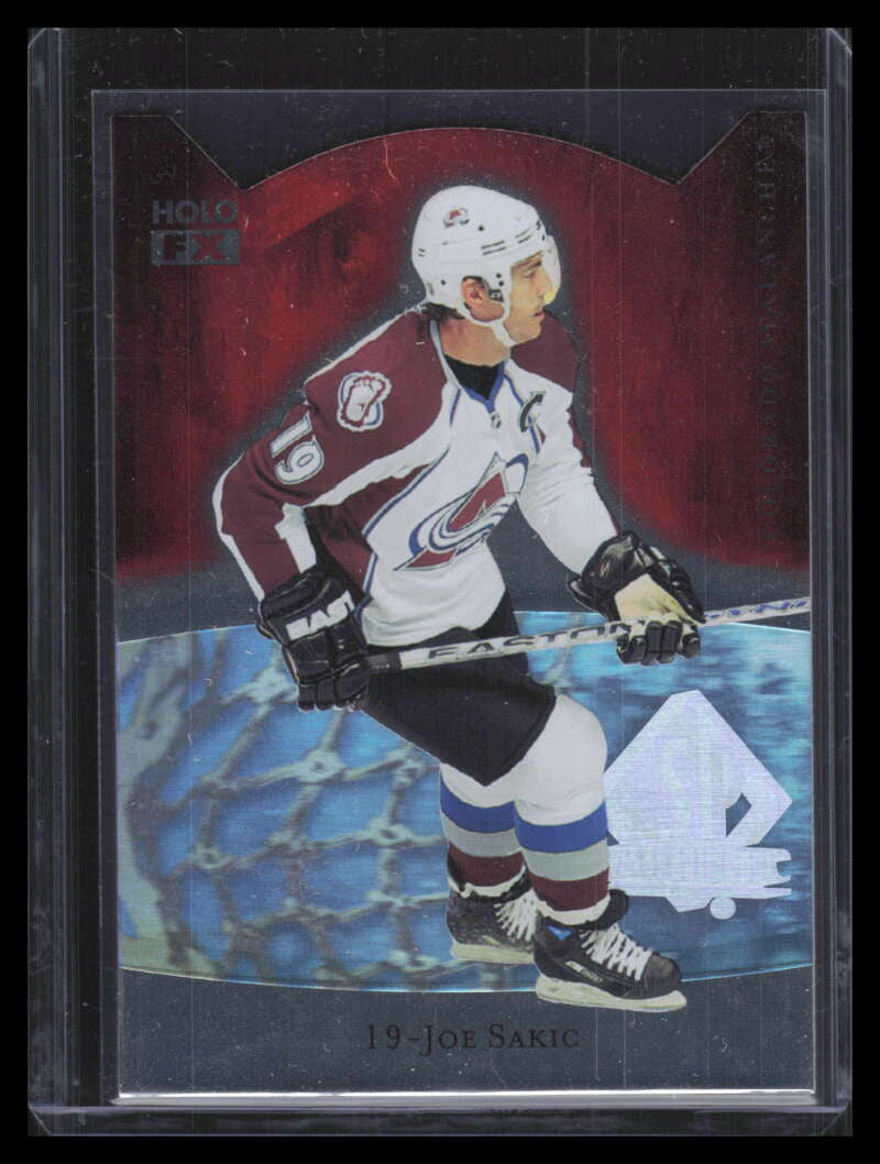 2007-08 SP Authentic Holoview FX Die Cuts fx15 Joe Sakic