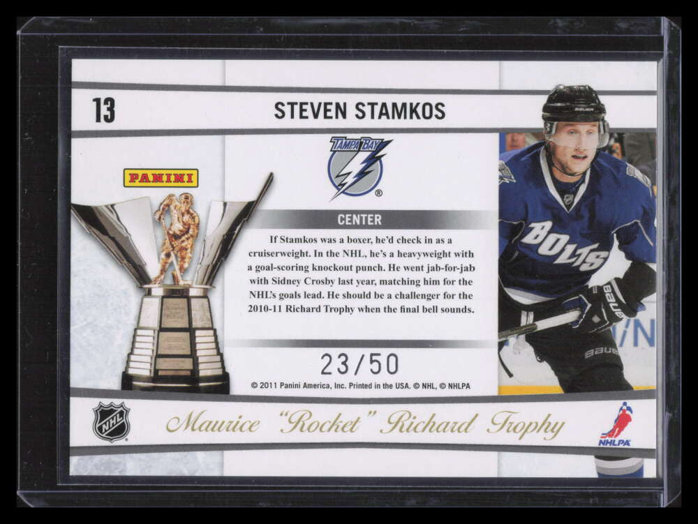 2010-11 Playoff Contenders Awards Contenders Green 13 Steven Stamkos 23/50