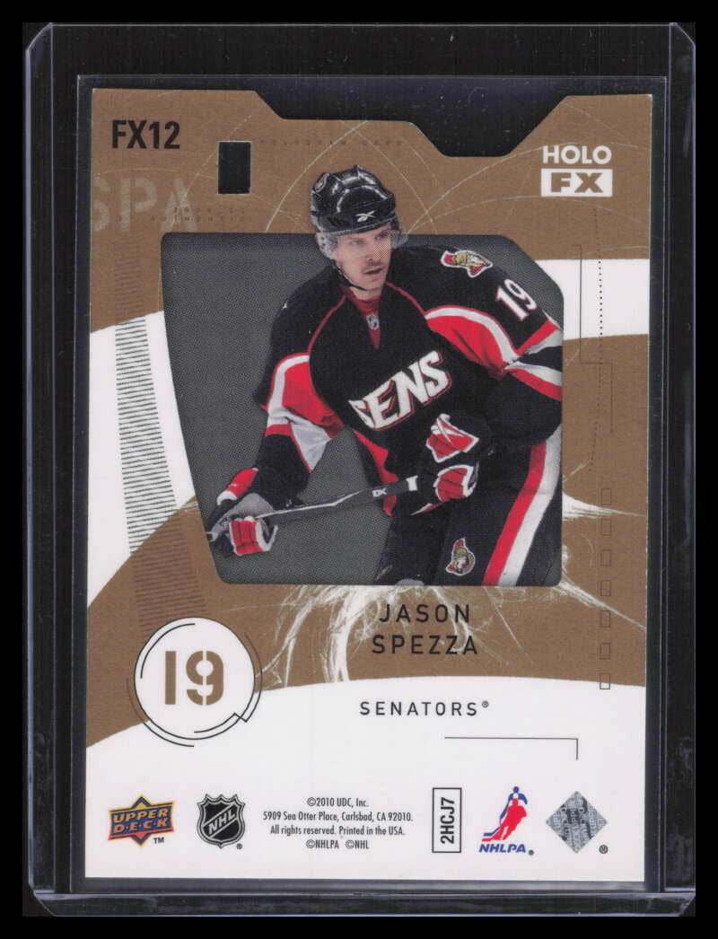 2009-10 SP Authentic Holoview FX Die Cuts fx12 Jason Spezza